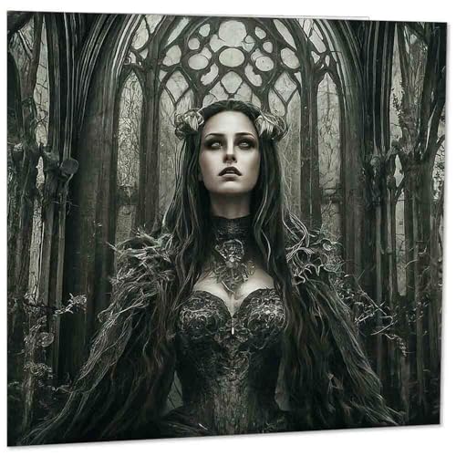 Gothic Witch Birthday Greeting Card | Eco-Friendly 145mm