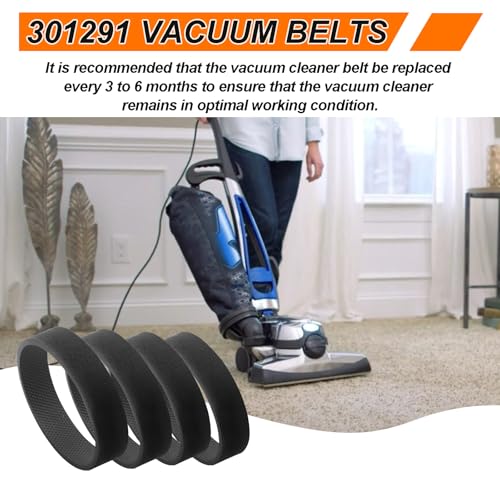 4 Pack Replacement Vacuum Belts for Kirby G3-G7, Sentria & Avalir Models