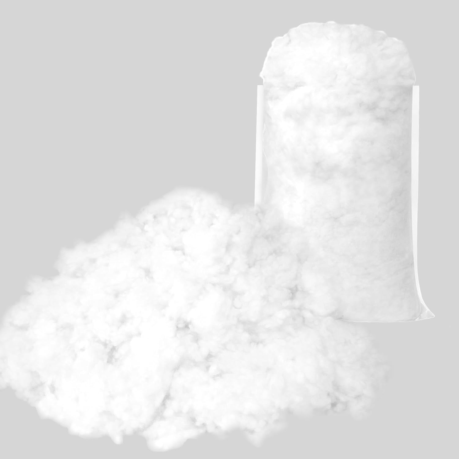 Skiennix Christmas Fake Snow Decor - Fluffy Artificial Snow Cotton for Indoor Decoration | 5.3oz
