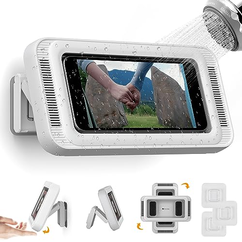 Mistriddle Waterproof Adhesive Hooks for Phone Holders - 6 Pack