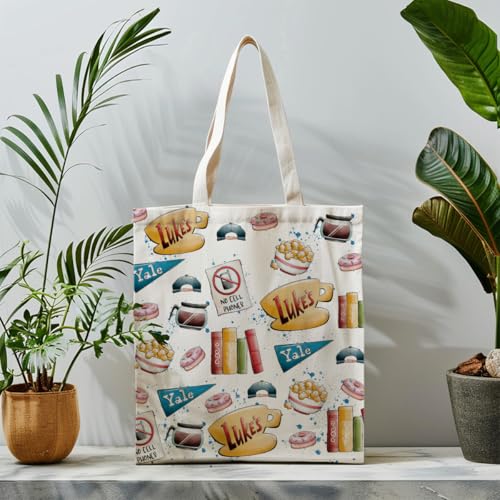 Yale Girls Trip Canvas Tote Bag - Lake Life Gift for Women