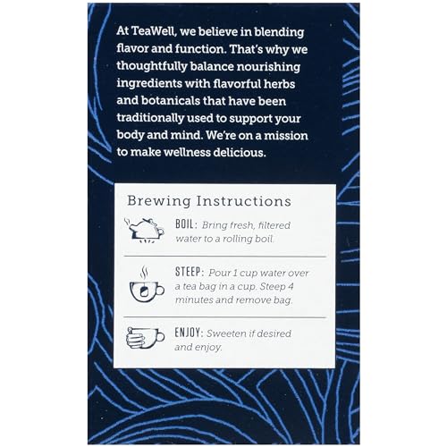 Organic Turmeric Spice Wellness Tea – Herbal Tea for Daily Support, 12 Bags