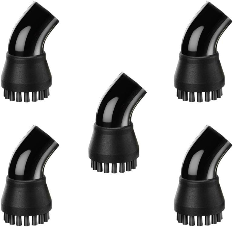 McCulloch Nylon Utility Brush - 5 Pack for Tough Stains | Compatible with McCulloch Steamers, Ideal for Carpet & Tile