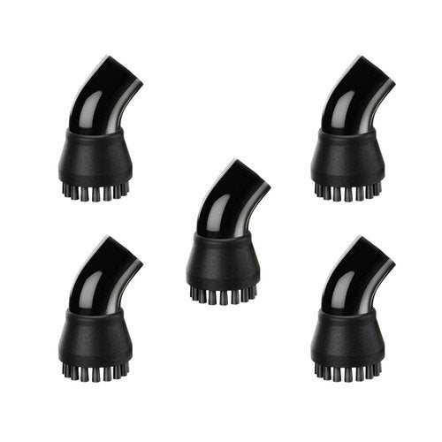 McCulloch A1230-005 Nylon Utility Brush (5 Pack), Designed for Scrubbing Tough Stains, Works with Select McCulloch Steamer Models, Perfect for Use on Carpet, Tile, Grouting, and More