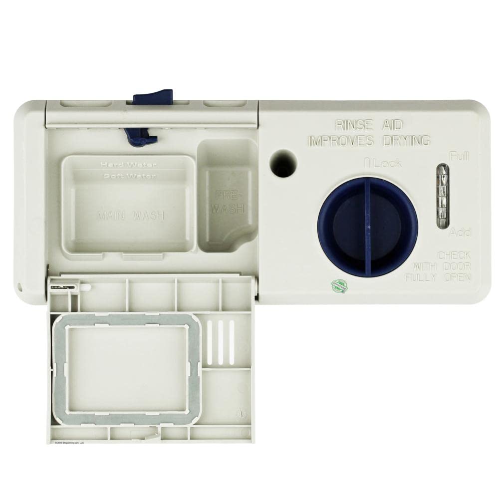 GSPUSA AP6023708, PS11757054, EAP11757054, PD00028735 CKD028735X compatible with Whirlpool Dishwasher Detergent Dispenser fits old number AP6023708, PS11757054, EAP11757054, PD00028735
