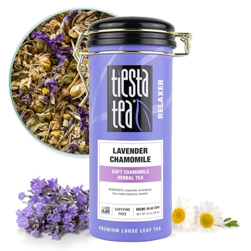 Tiesta Tea Lavender Chamomile Herbal Tea - Loose Leaf, 50 Cups