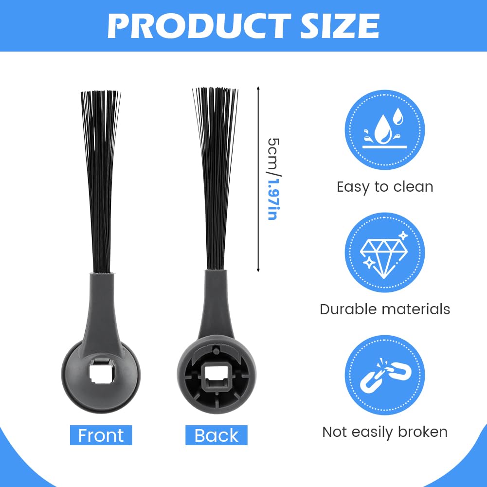 12pcs Replacement Parts for Shark Robot, shark vacuum accessories, Replacement Side Brushes Compatible with All Shark IQ and AI Series Robot Vacuum Models