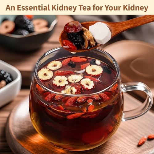 Ginseng Six Treasure Tea Bags - 30 Count for Kidney Detox & Repair