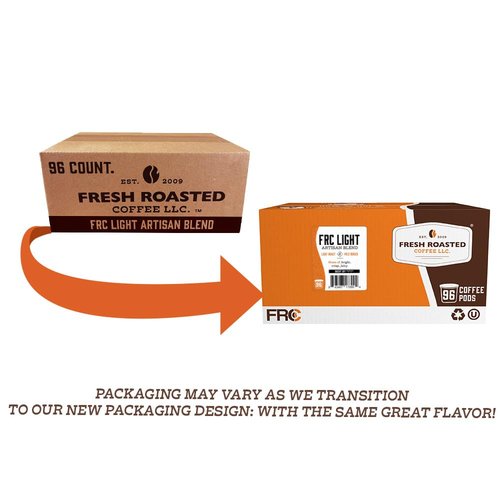 Fresh Roasted Coffee - Italian Roast Dark Blend | 96 Pods for K-Cup Brewers