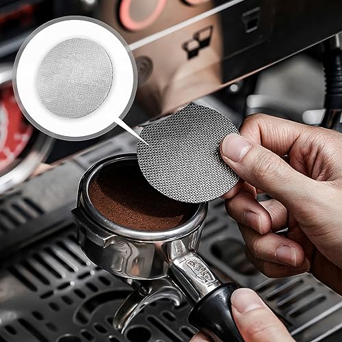 53.5mm Espresso Puck Screen - Reusable 316 Stainless Steel Filter
