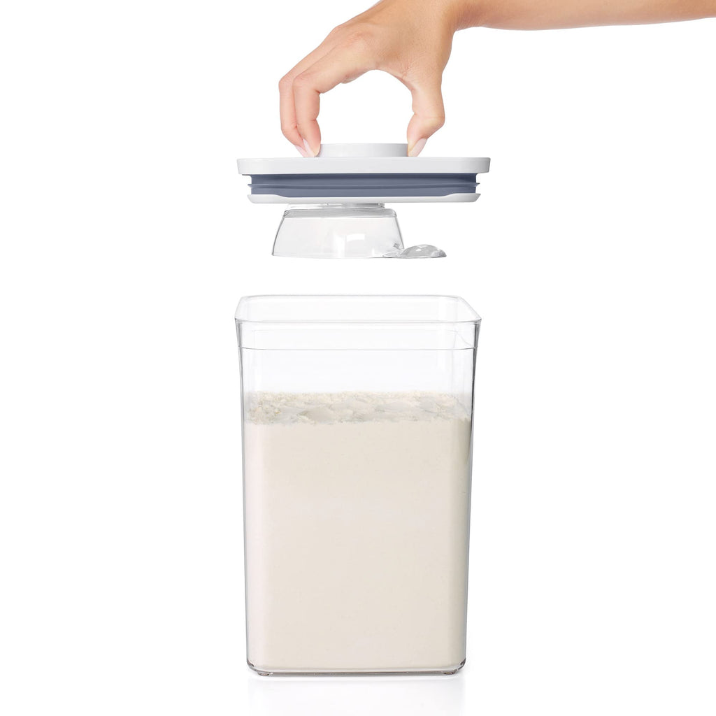 OXO Good Grips POP Container 1/2 Cup Scoop, Clear (Pack of 2)