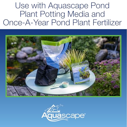 Aquascape 6" Round x 6" Deep Plant Pot (2 Pack) for Ponds & Gardens