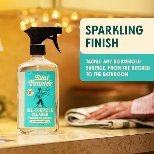 Aunt Fannie's Fragrance Free All-Purpose Vinegar Cleaner Spray 16.9 Fl Oz