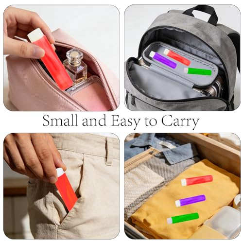 Foldable Travel Toothbrush Set 3-Pack Portable Camping Toothbrush with Case