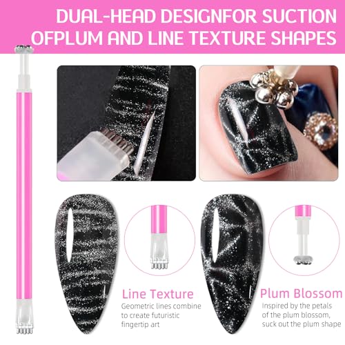 Major Dijit Cat Eye Gel Nail Polish Magnet Tools Set