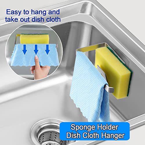 GAViA Stainless Steel Sink Caddy – Removable Sponge Holder & Organizer