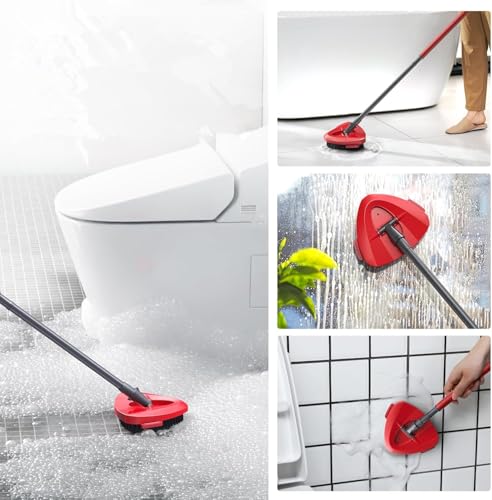 2-Pack Spin Mop Scrub Brush Heads for O-Cedar EasyWring System