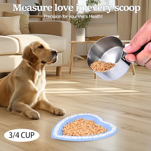 3/4 Cup Stainless Steel Magnetic Measuring Cup - Durable Kitchen Tool