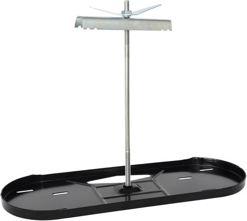 Flame King Dual RV Propane Tank Cylinder Rack - Holds 40lb Tanks for RVs & Trailers - KT40MNT
