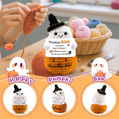 Handmade Positive Boo Basket Fillers for Halloween Gifts