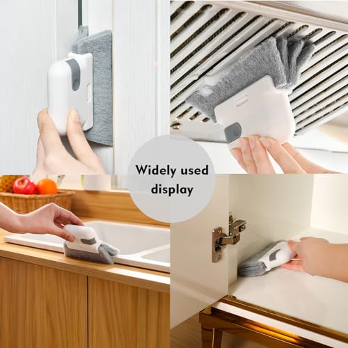 Koishu 3-in-1 Window Cleaning Brush Kit for Small Spaces
