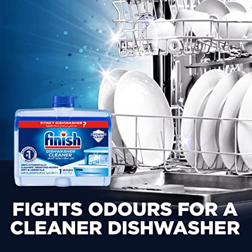 Finish Dishwasher Cleaner - 250ml Deep Cleaning Solution