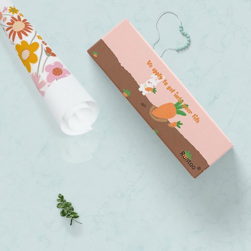 Runtoo Boho Flower Wall Decals Floral Retro Daisy Wall Art Stickers Garden Window Clings Living Room Girls Bedroom Kids Nursery Home Decor