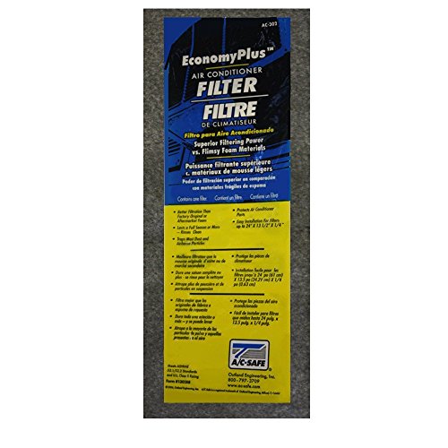 AC Safe EconomyPlus 15x24 Air Conditioner Filter - 1 Count