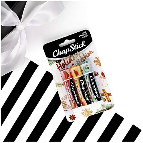 ChapStick Holiday Collection Lip Balm 3-Pack - Seasonal Flavors