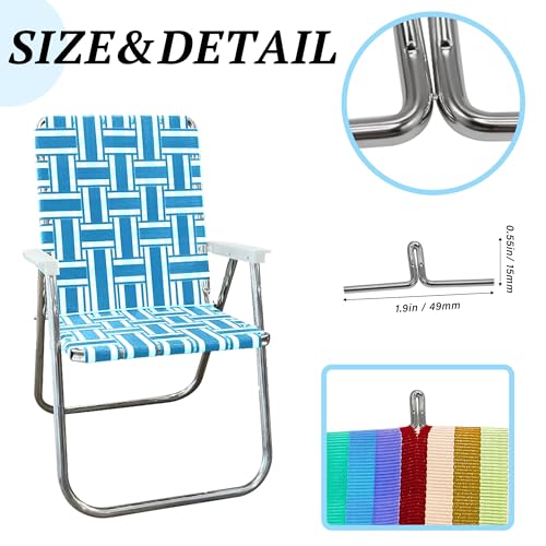 40 Metal Webbing Clips for Chair Frame Repair & Sofa Replacement