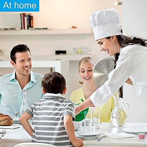 Adult Adjustable Chef Hat - Premium Elastic Kitchen Cap