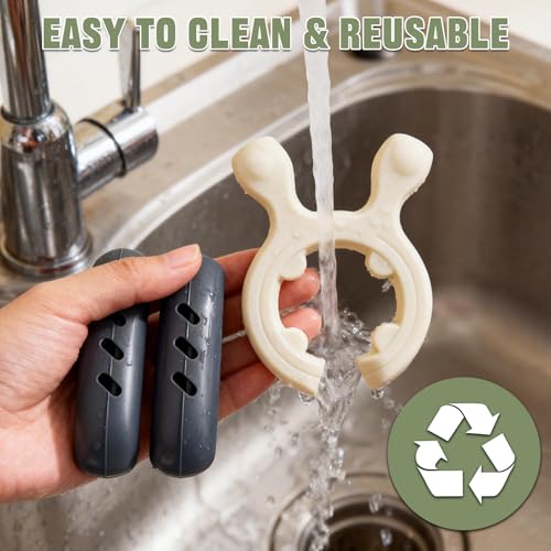 6-Piece Heat-Resistant Silicone Kitchen Utensil Holder Set