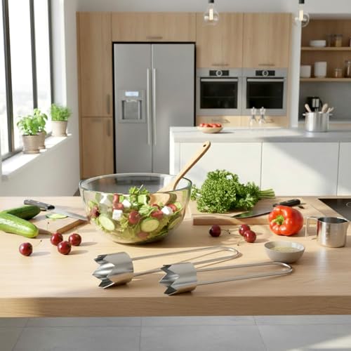 JJUNW Stainless Steel Apple Corer & Vegetable Slicer Tool (2Pcs)
