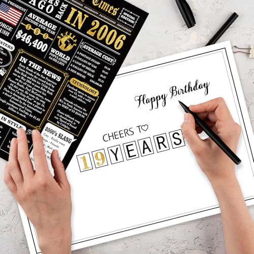 Funny Jumbo 19th Birthday Card for Him/Her - Perfect Gift Idea