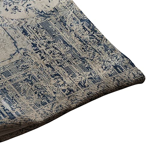 Vintage Carpet Pattern Throw Pillow Cover - 12x20 Inches