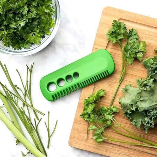 Herb Stripper Tool Set of 2 - Green Leaf Vegetable Peeler