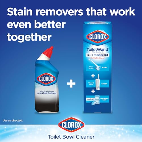 Clorox Toilet Bowl Cleaner - Lime & Rust Destroyer, 24 oz