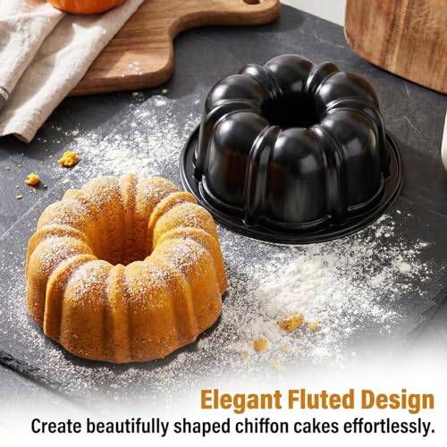 Jaevorite 50-Pack 4-Inch Disposable Mini Flower Cake Pans and Flan Molds