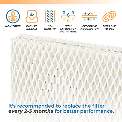 ANTOBLE 2 Pack WF813 Humidifier Filter Replacement for Equate