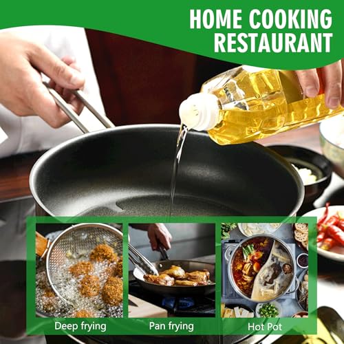 DecorRom Cooking Oil Solidifier Powder - 12oz Plant-Based Grease Hardener