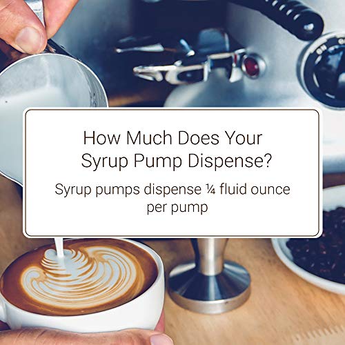 Monin Syrup Pump for 750ml Bottles - Mess-Free Dispensing