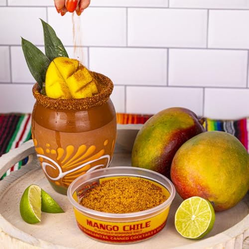 Twang Mango Chile Rimming Salt - 4 Ounce (Pack of 12) for Cocktails