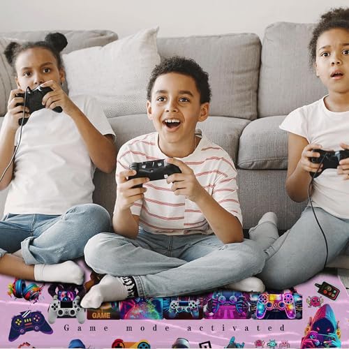 Gamer Throw Blanket Pink - Soft & Cozy 40x50 for Game Lovers