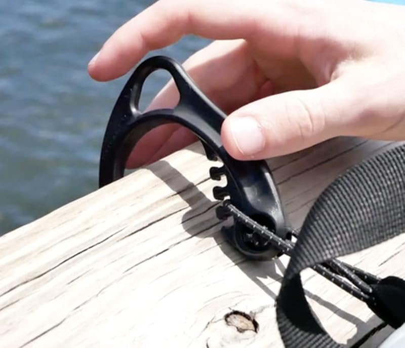 8TIMBER Gear Hook Black 2-Pack – Heavy-Duty S Hooks for Storage