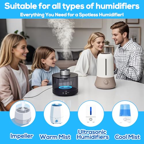 XANGNIER Multicolor Humidifier Cleaning Brush Kit - 8 Pcs