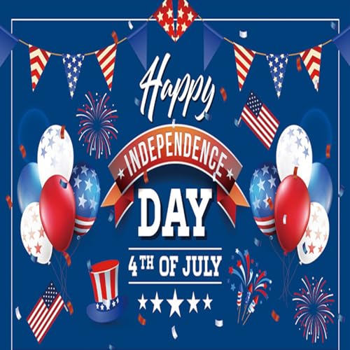 Independence Day Press on Nails Medium Almond Stars Stripes Acrylic