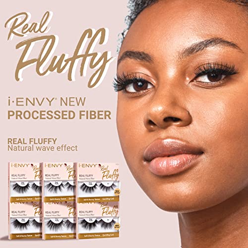 i-ENVY Natural Wave Effect False Eyelashes Fluffy Fake Lashes