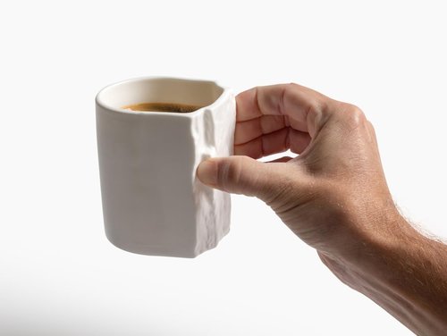 Pinch Hold Mug - Limited Bone China Edition | Climbing Mug | Rock Climber Gift | 12oz
