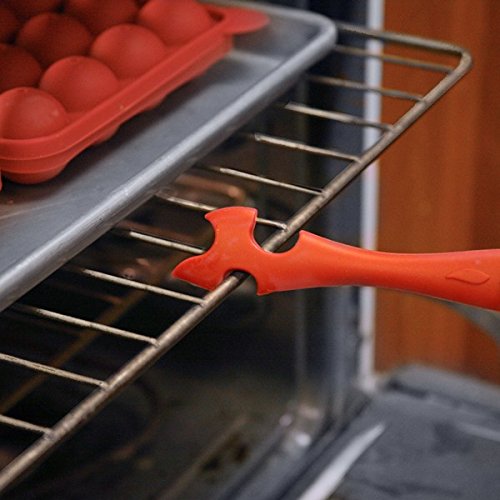 Norpro Silicone Oven Rack Push/Pull Tool - High Heat Resistant