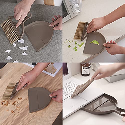 Mini Broom and Dustpan Set for Home Cleaning and Pets